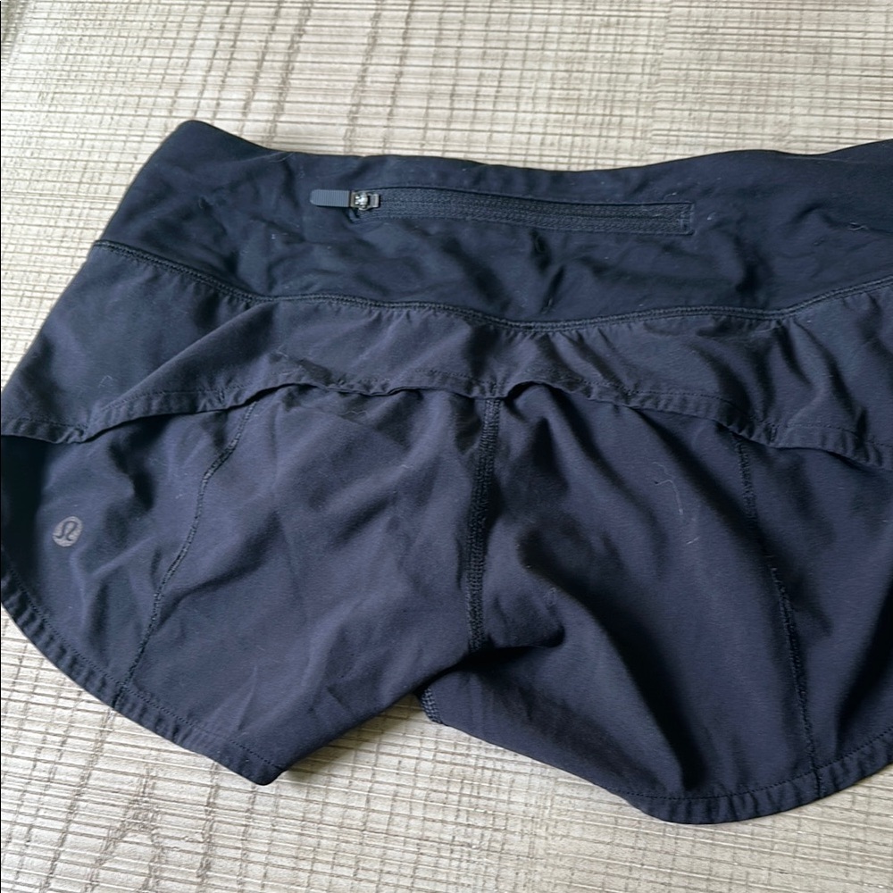 Lululemon Athletica Black Athletic Shorts for Active Comfort